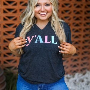 Jadelynn Brooke “Y’all” Tee